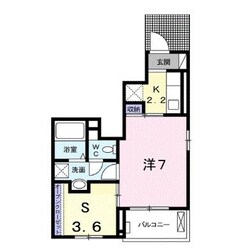 フランソレイユの物件間取画像